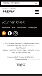 Mobile Screenshot of previa-world.de
